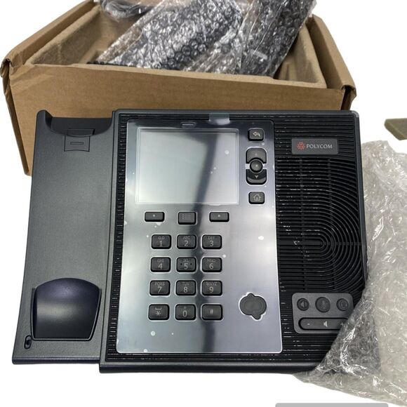 NEW Polycom CX600 2200-15987-025 for Microsoft Lync Desktop  Phone POE - Picture 1 of 4